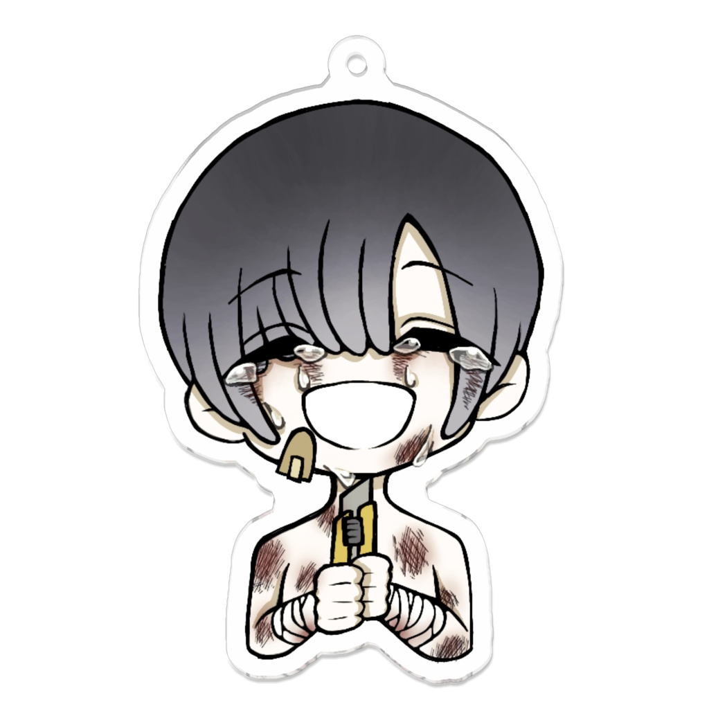 🖤病み子ちゃんキーホルダー🖤