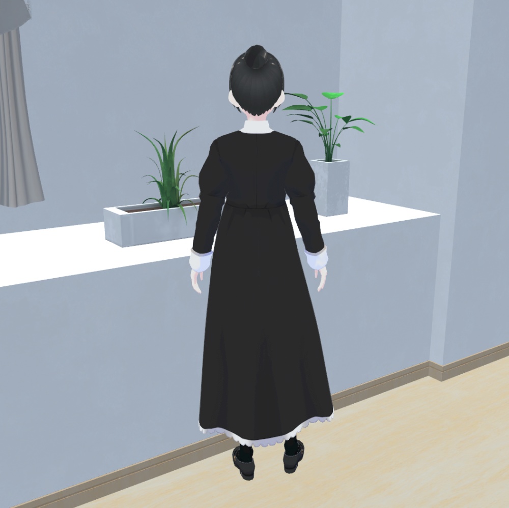 【無料】【VRoid】モノクロームさん