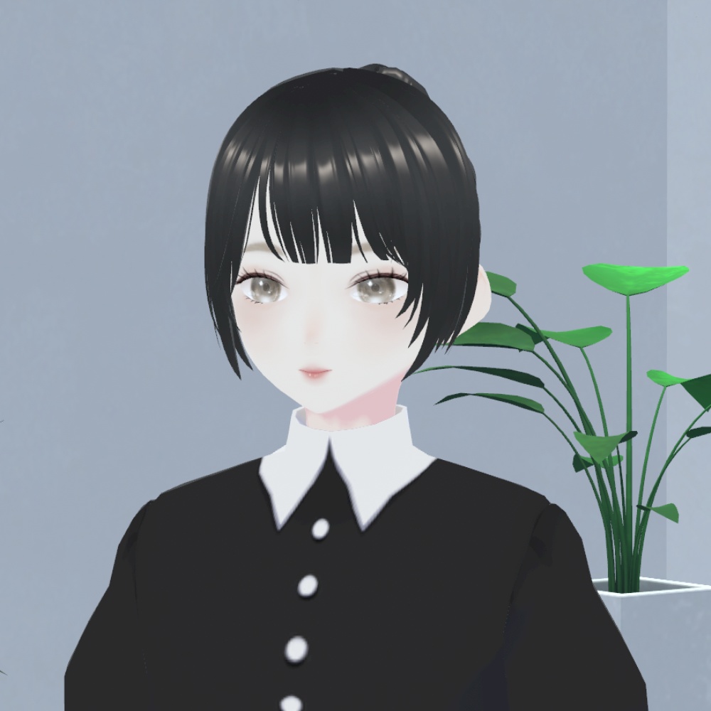 【無料】【VRoid】モノクロームさん