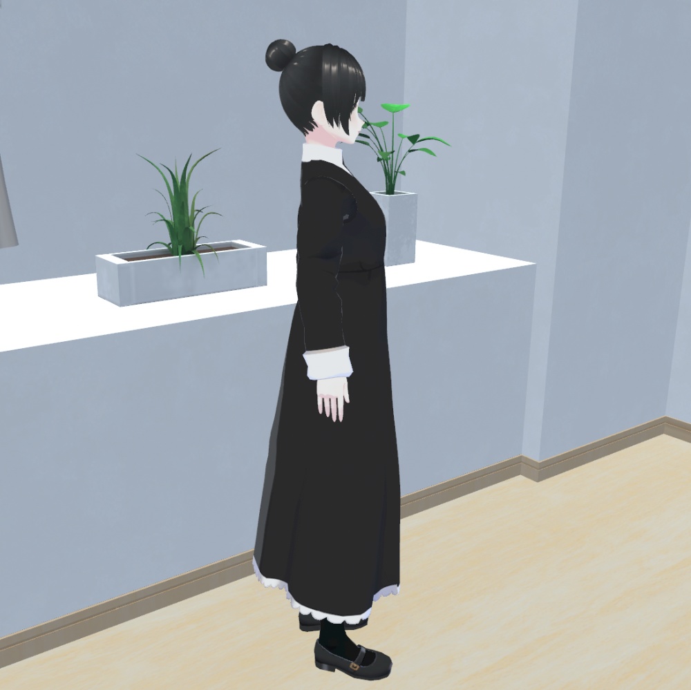 【無料】【VRoid】モノクロームさん