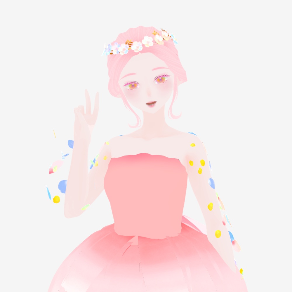春のお姫様【VRM】
