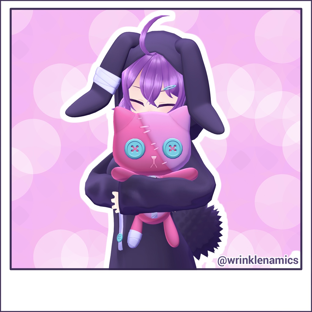 Bunny Pajama Ridie - VRC Ready ✩