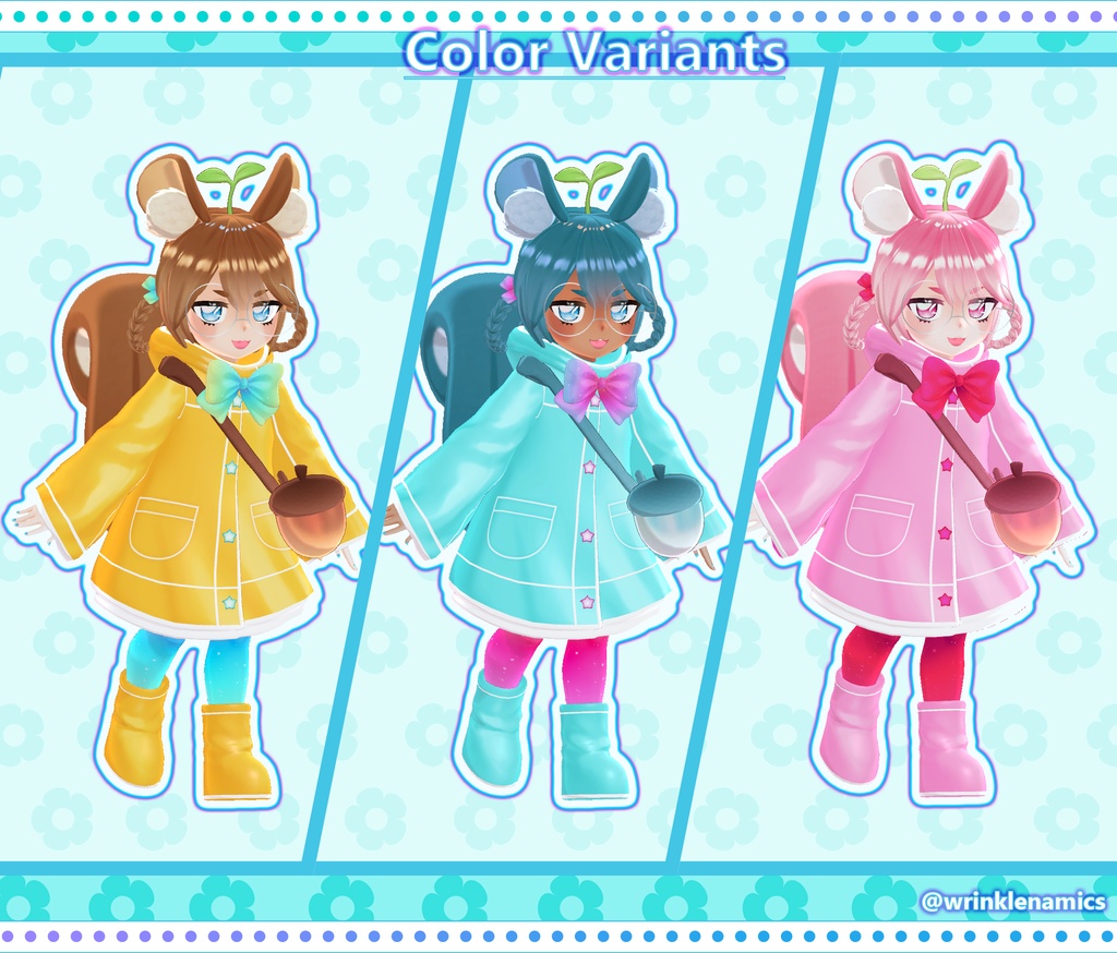 Chipmunk Tama - VRC Ready ✩