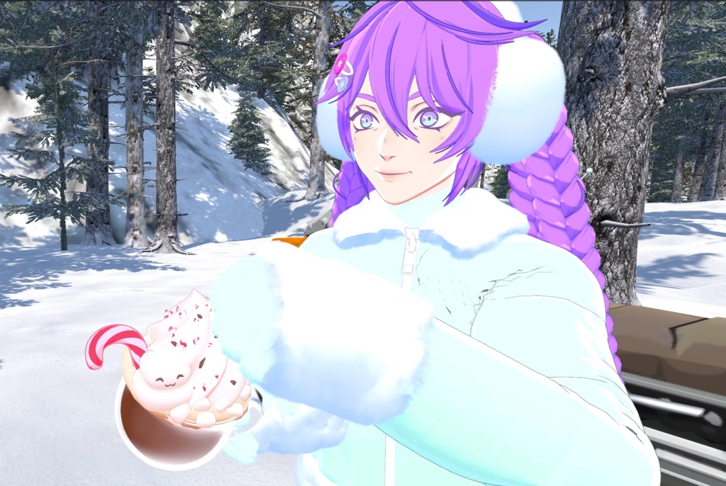 Cozy Marshmallow Hot Cocoa - VRChat Prop - Free ✩
