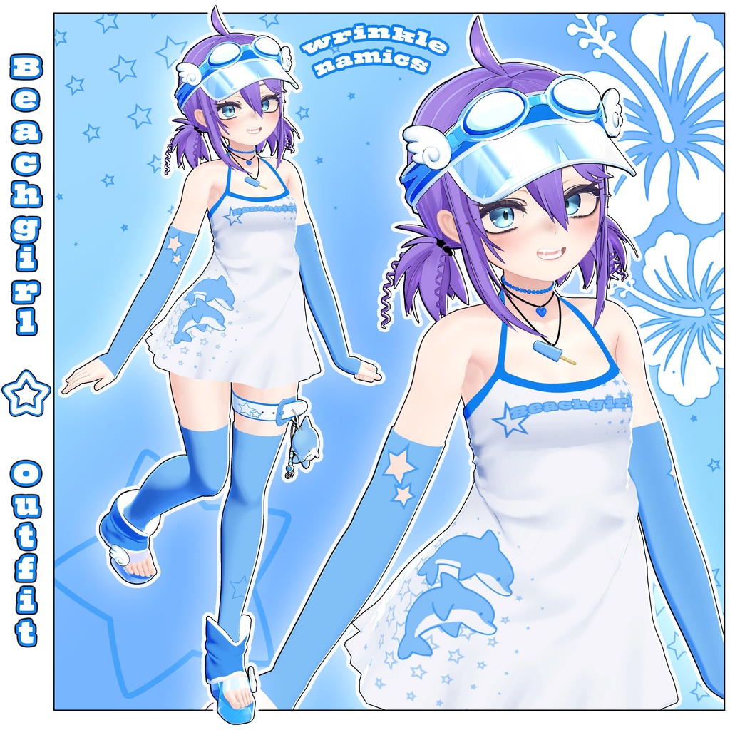 ✂️ Beachgirl Hairstyle + 4 colors 🐬 Manuka base