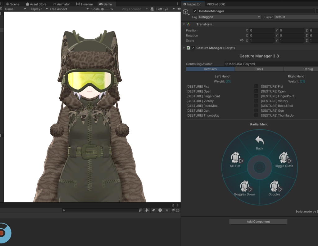 ❄️ Winter Ski Outfit + Hairstyle - Manuka base