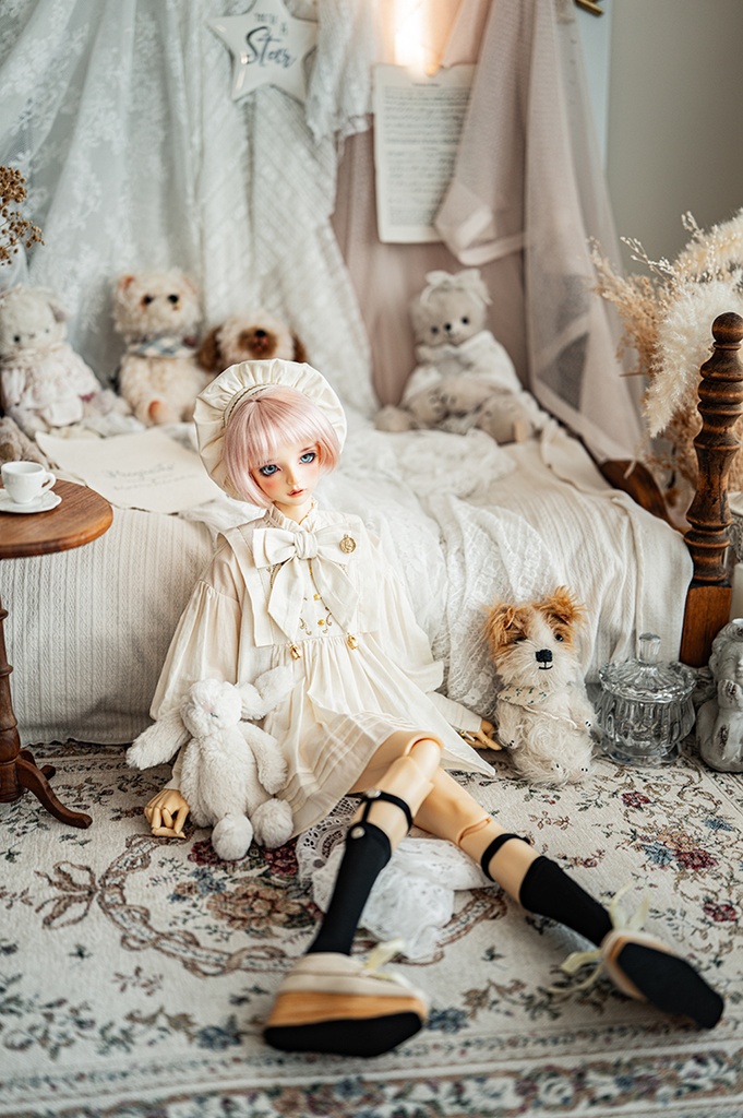 【SD13~70cmboy】Kleine-Levin アンティーク風シャツ