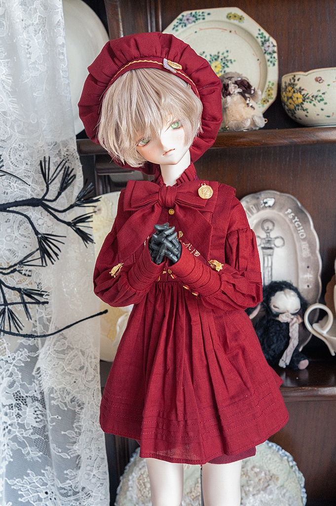 【SD13~70cmboy】Kleine-Levin アンティーク風シャツ