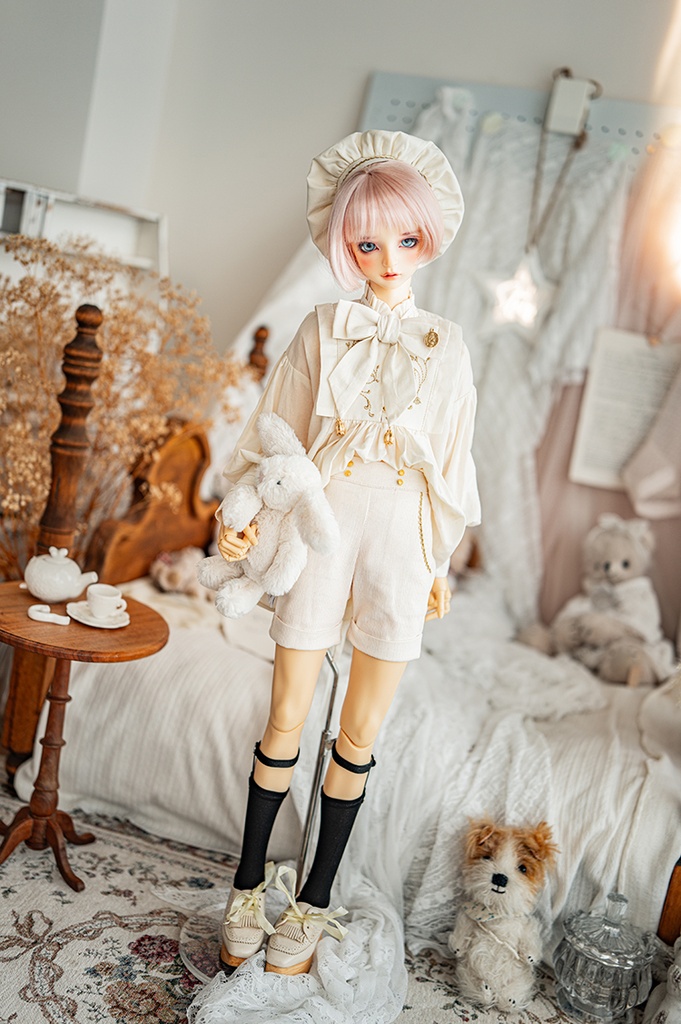 【SD13~70cmboy】Kleine-Levin アンティーク風シャツ