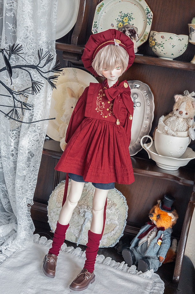 【SD13~70cmboy】Kleine-Levin アンティーク風シャツ
