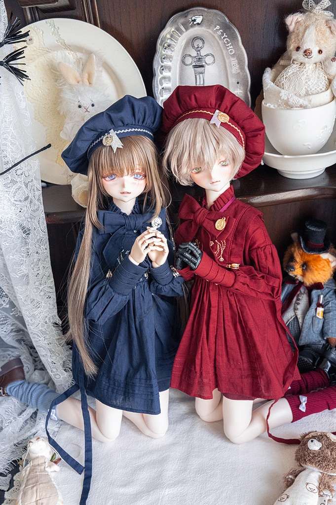 【SD13~70cmboy】Kleine-Levin アンティーク風シャツ