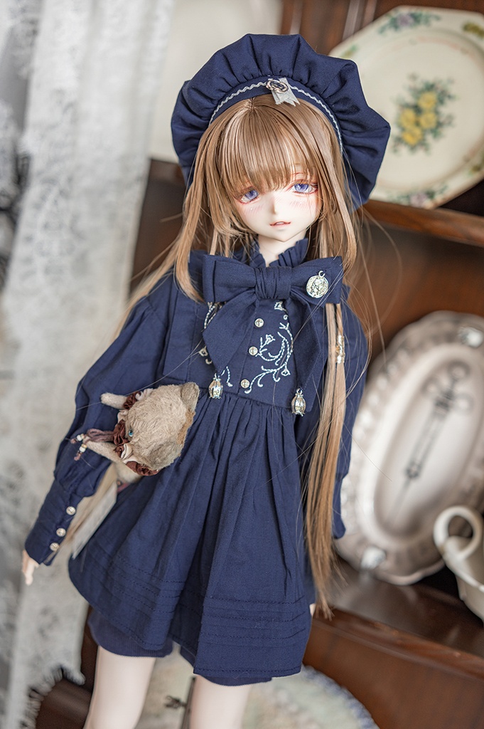 【SD13~70cmboy】Kleine-Levin アンティーク風シャツ