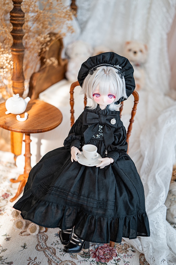 【SDM/MDD】 Kleine-Levin アンティーク風ワンピース