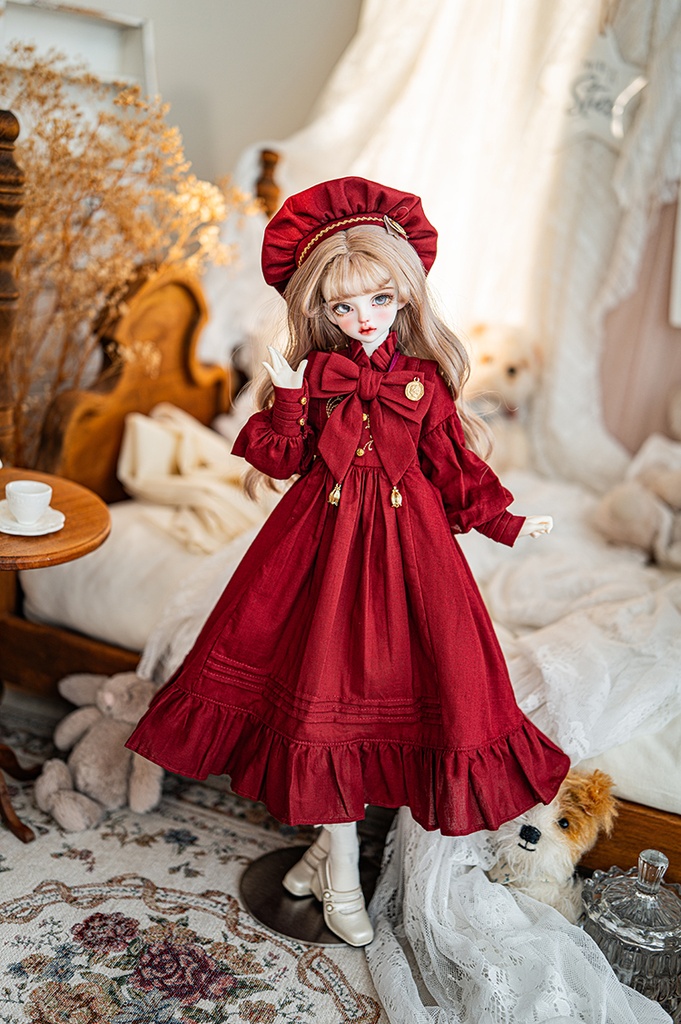 【SDM/MDD】 Kleine-Levin アンティーク風ワンピース