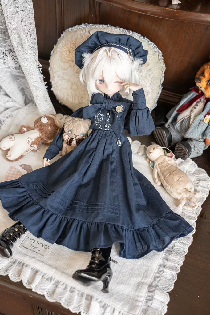 【SDM/MDD】 Kleine-Levin アンティーク風ワンピース