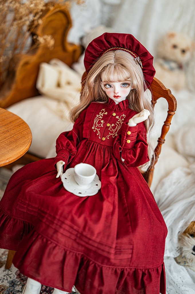 【SDM/MDD】 Kleine-Levin アンティーク風ワンピース
