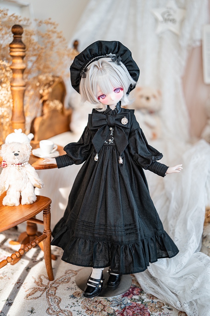 【SDM/MDD】 Kleine-Levin アンティーク風ワンピース