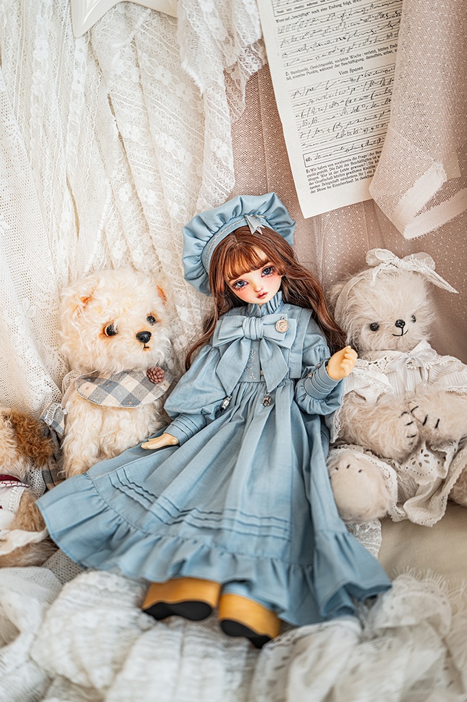 【SDM/MDD】 Kleine-Levin アンティーク風ワンピース