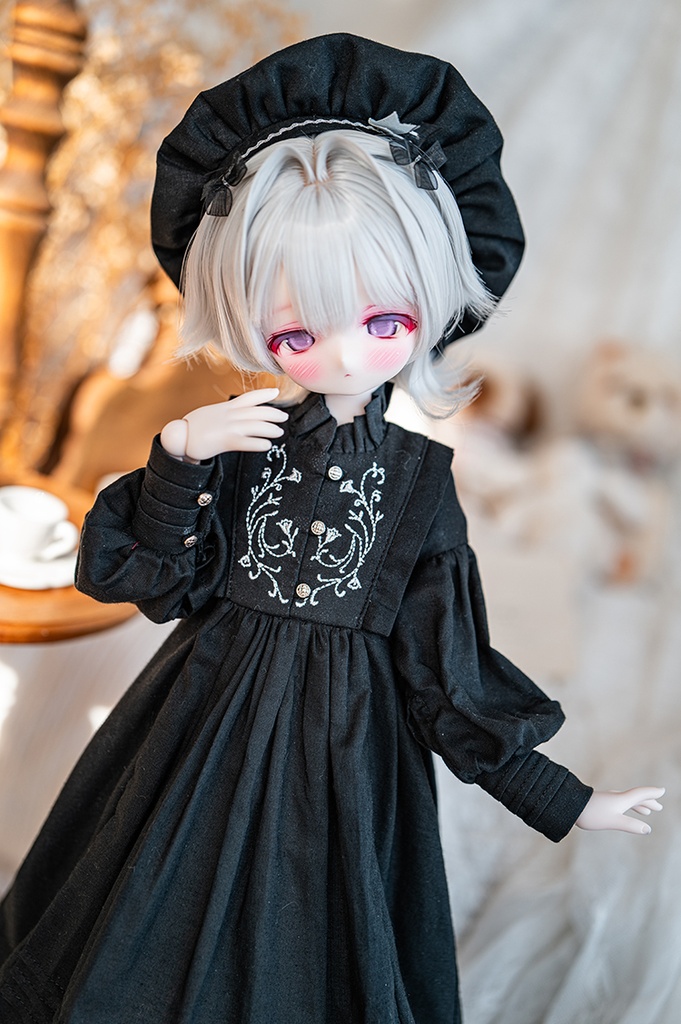【SDM/MDD】 Kleine-Levin アンティーク風ワンピース