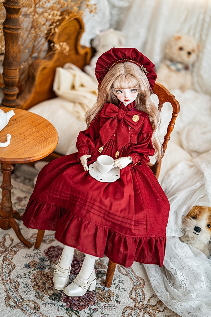 【SDM/MDD】 Kleine-Levin アンティーク風ワンピース