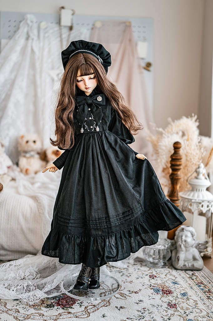 【SD/DD~SD16girl】 Kleine-Levin 2.0アンティーク風ワンピース