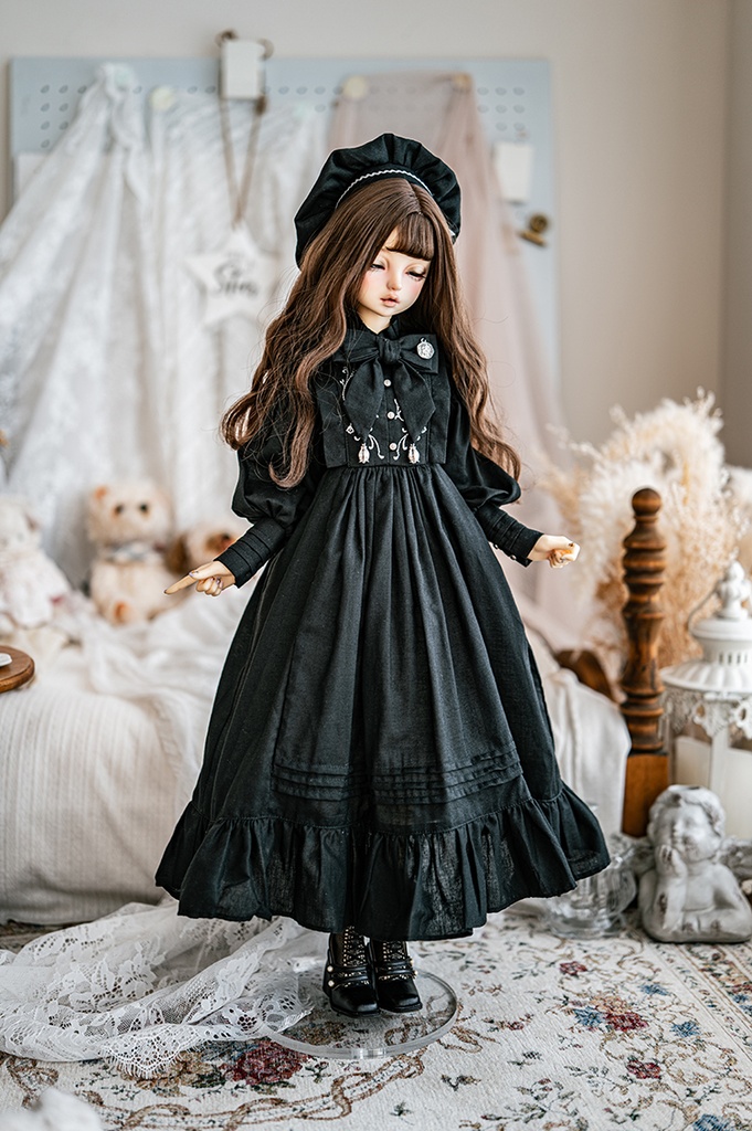 【SD/DD~SD16girl】 Kleine-Levin 2.0アンティーク風ワンピース