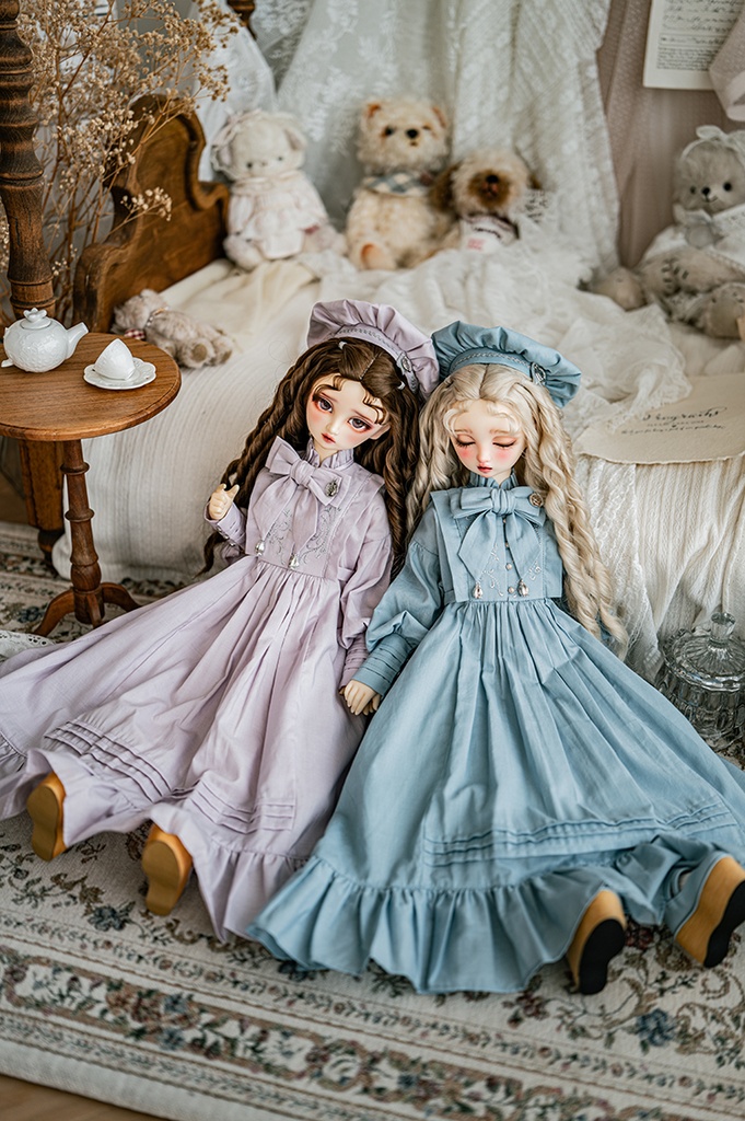 【SD/DD~SD16girl】 Kleine-Levin 2.0アンティーク風ワンピース