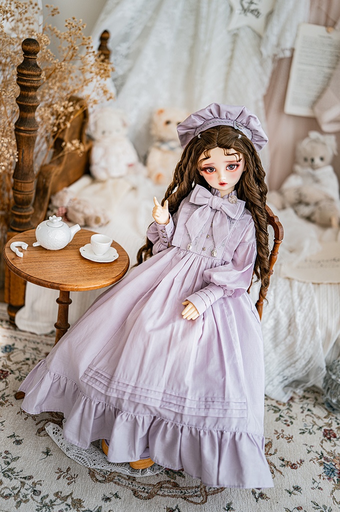 【SD/DD~SD16girl】 Kleine-Levin 2.0アンティーク風ワンピース