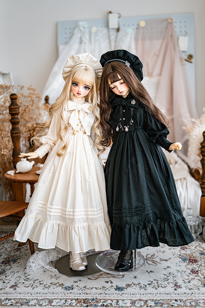 【SD/DD~SD16girl】 Kleine-Levin 2.0アンティーク風ワンピース