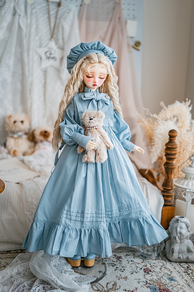 【SD/DD~SD16girl】 Kleine-Levin 2.0アンティーク風ワンピース