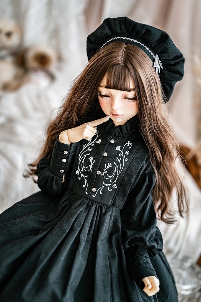 【SD/DD~SD16girl】 Kleine-Levin 2.0アンティーク風ワンピース