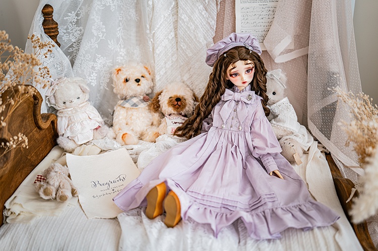 【SD/DD~SD16girl】 Kleine-Levin 2.0アンティーク風ワンピース