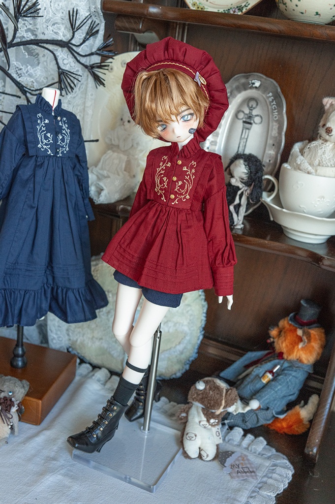 【SDM/MDD】 Kleine-Levin2.0 アンティーク風シャツ