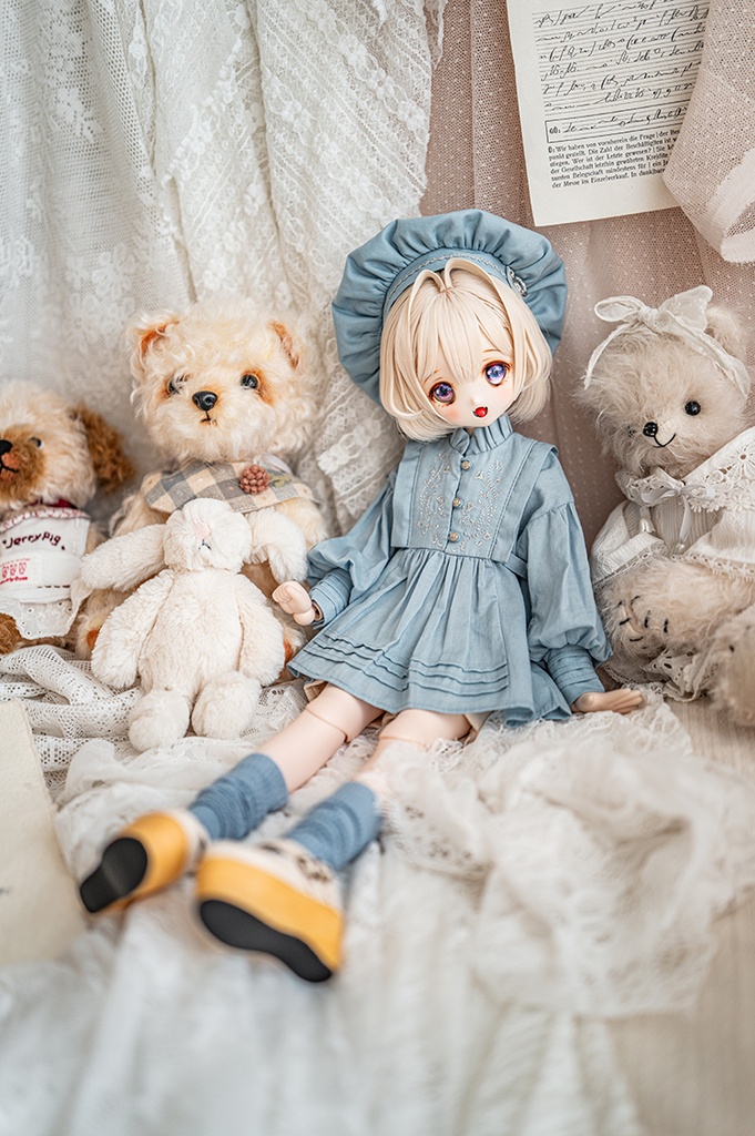 【SDM/MDD】 Kleine-Levin2.0 アンティーク風シャツ