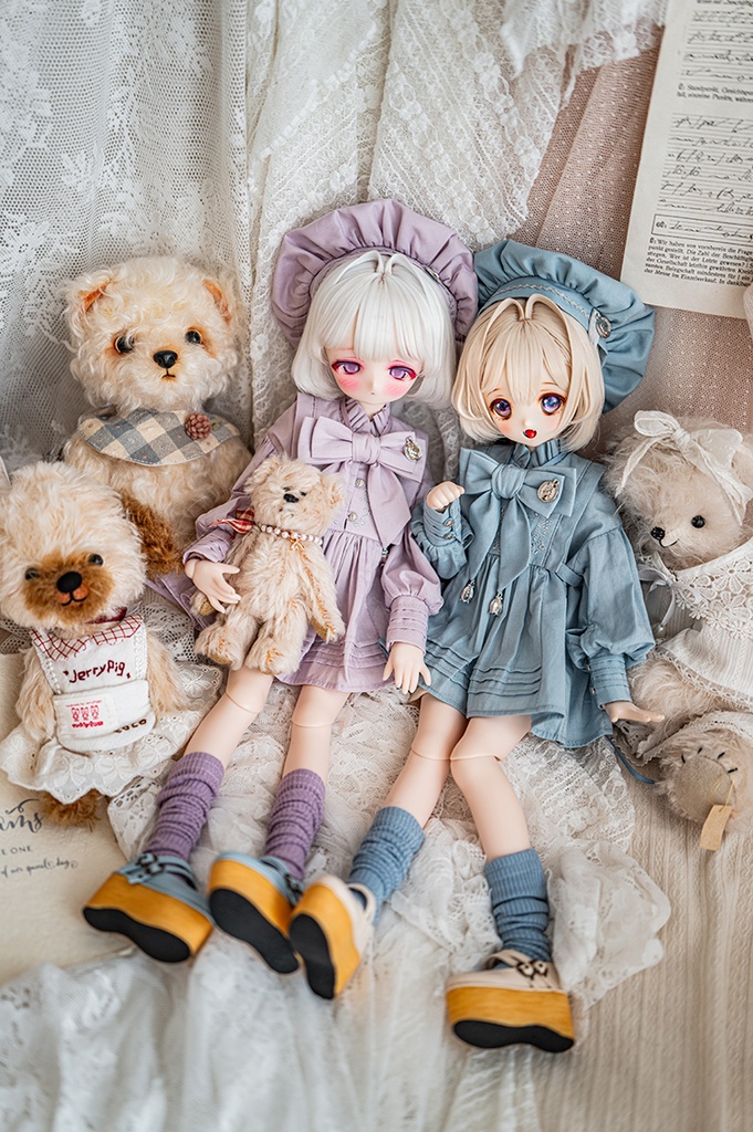 【SDM/MDD】 Kleine-Levin2.0 アンティーク風シャツ