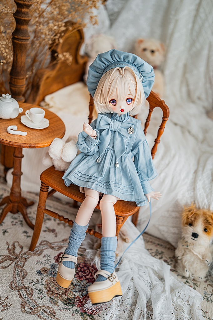 【SDM/MDD】 Kleine-Levin2.0 アンティーク風シャツ