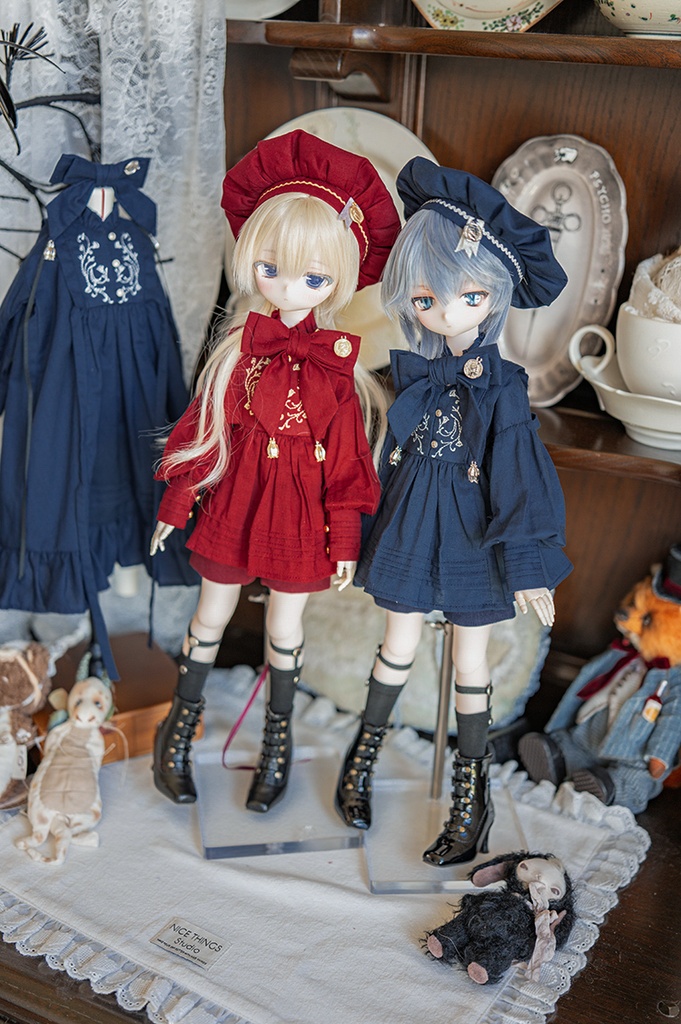 【SDM/MDD】 Kleine-Levin2.0 アンティーク風シャツ