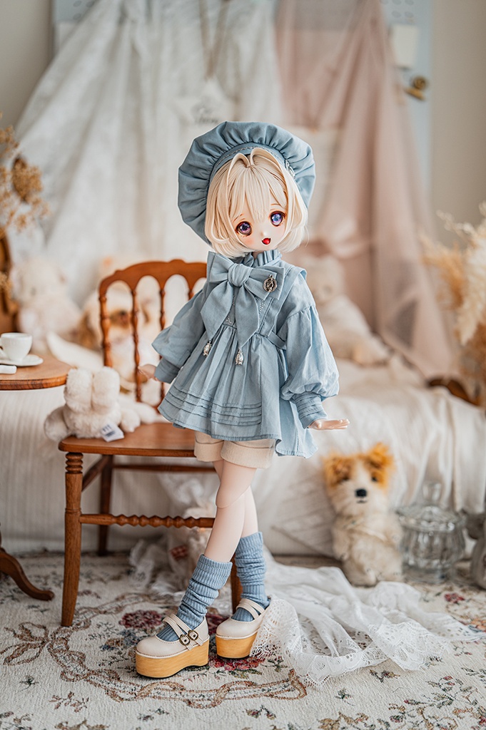 【SDM/MDD】 Kleine-Levin2.0 アンティーク風シャツ
