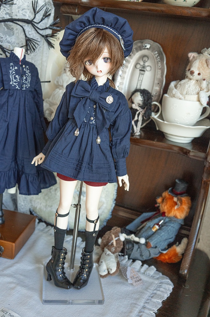 【SDM/MDD】 Kleine-Levin2.0 アンティーク風シャツ