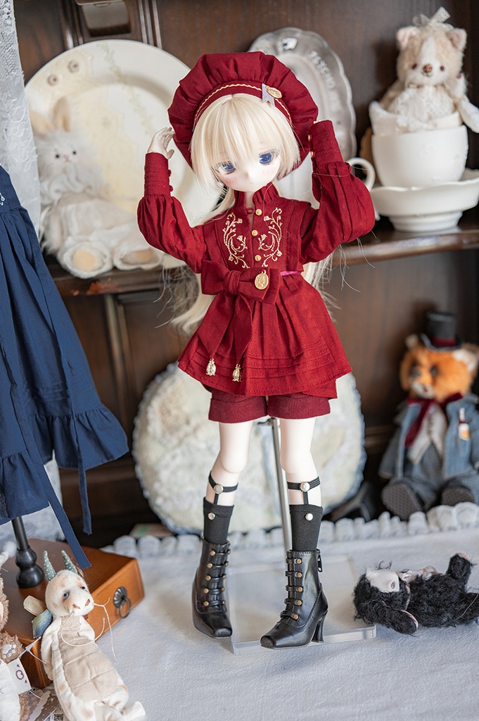 【SDM/MDD】 Kleine-Levin2.0 アンティーク風シャツ