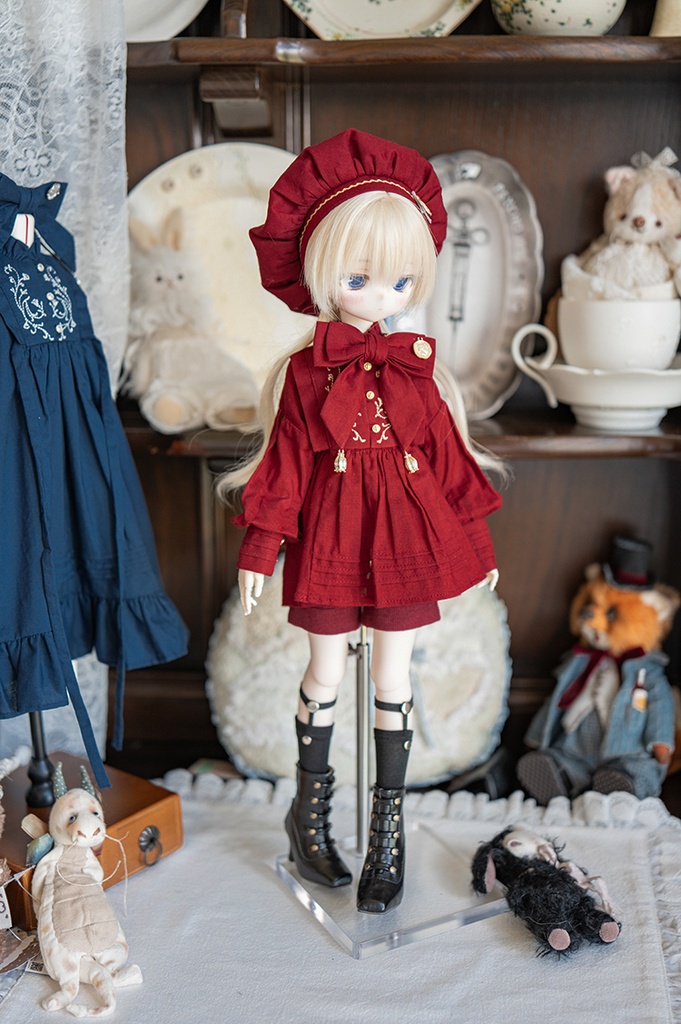【SDM/MDD】 Kleine-Levin2.0 アンティーク風シャツ