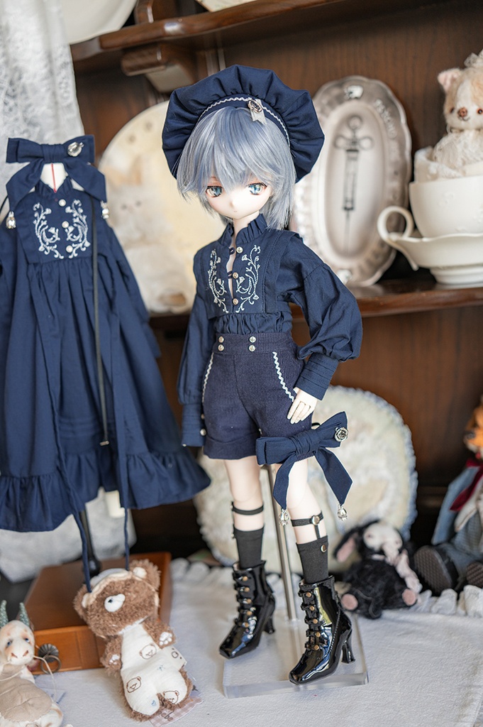【SDM/MDD】 Kleine-Levin2.0 アンティーク風シャツ