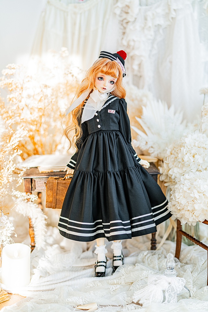 【SD/DD~SD16girl】Folie à deux Girl's中長ワンピース基本セット