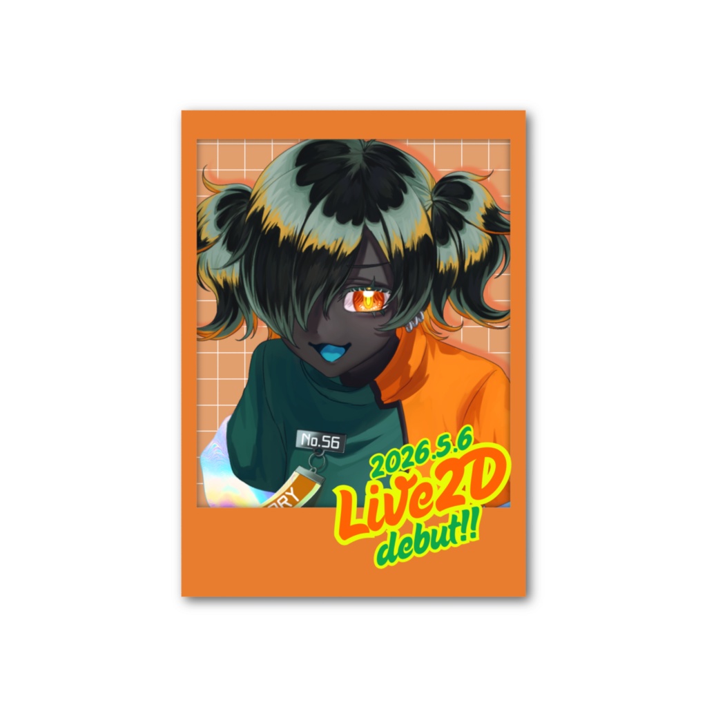 【Live2Dお披露目記念】フォト風カードB