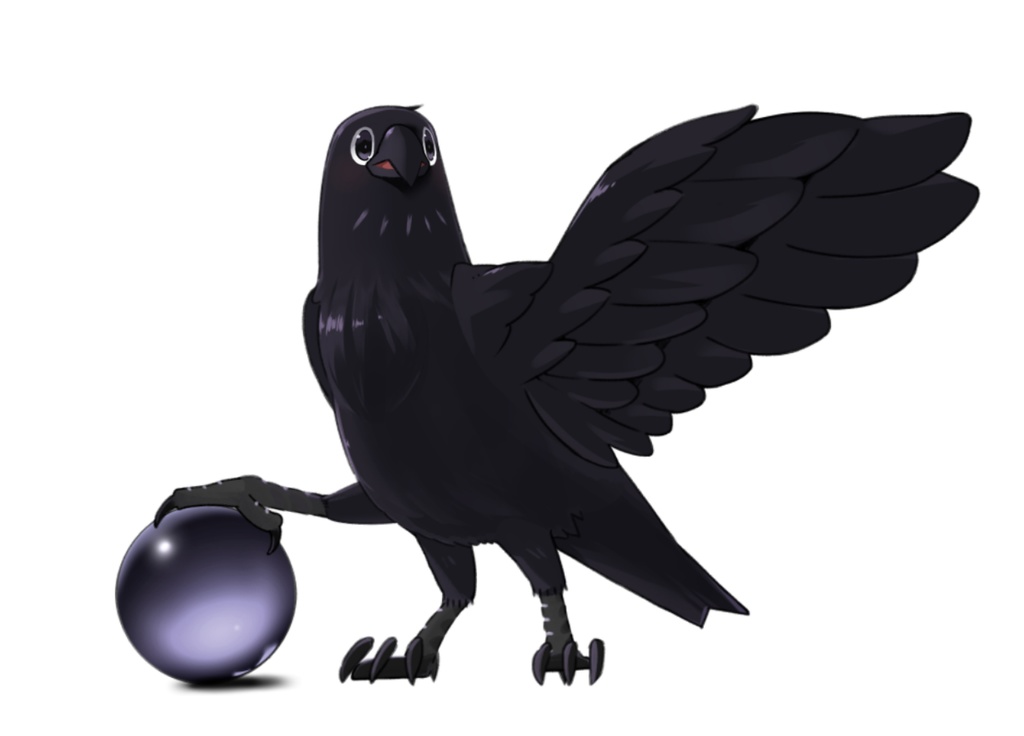 【汎用モデル】ヤタガラスにもなれる!カラス