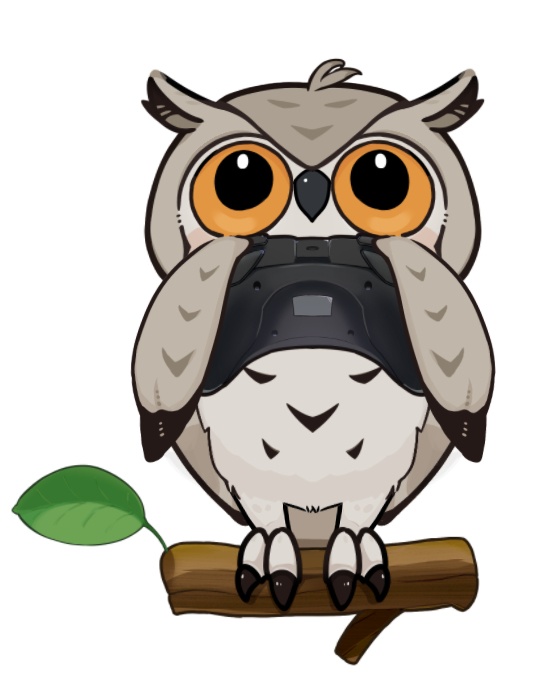 【汎用モデル】くりくり目な ミミズク / ふくろう