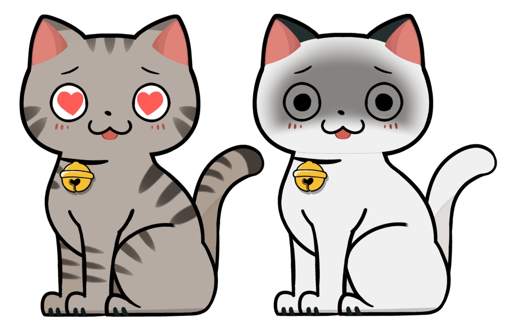 【汎用モデル】よくのびる ねこ