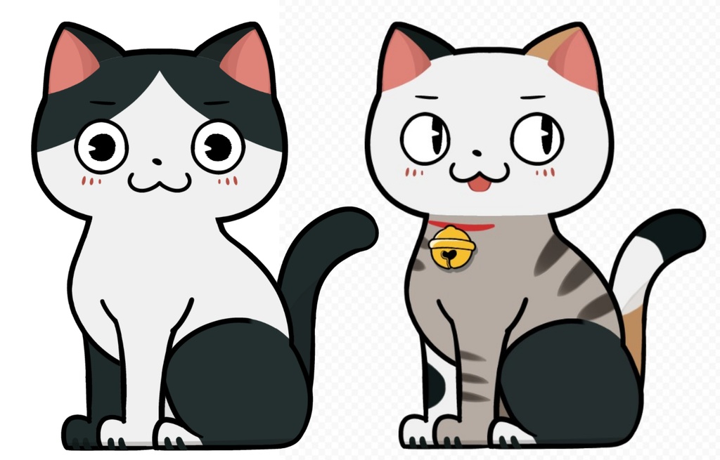 【汎用モデル】よくのびる ねこ