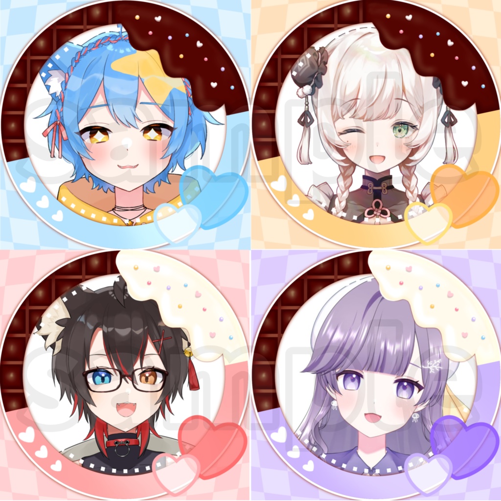 【Vtuber・Vliver向け】バレンタインアイコンリング