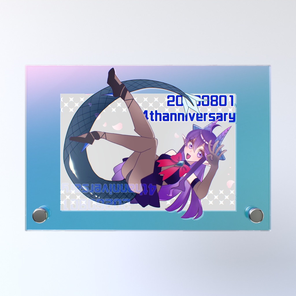 ごぜたろ4thanniversary‼ アクリルフォトパネル